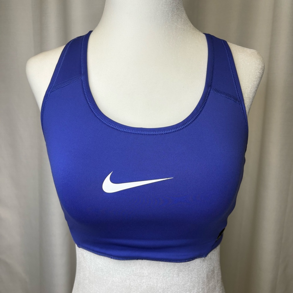 Nike Sports Bra Womens Blue/Purple Reversible Racerback Size S/M